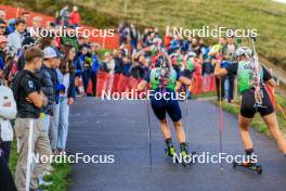 19.10.2024, Arcon, France (FRA): Lou Jeanmonnot (FRA) - Biathlon Samse Summer Tour, sprint, Arcon (FRA). www.nordicfocus.com. © Manzoni/NordicFocus. Every downloaded picture is fee-liable.