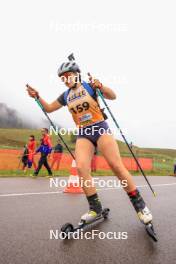 19.10.2024, Arcon, France (FRA): Emmy Lagnier (FRA) - Biathlon Samse Summer Tour, sprint, Arcon (FRA). www.nordicfocus.com. © Manzoni/NordicFocus. Every downloaded picture is fee-liable.