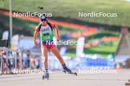 19.10.2024, Arcon, France (FRA): Nora Fumey (FRA) - Biathlon Samse Summer Tour, sprint, Arcon (FRA). www.nordicfocus.com. © Manzoni/NordicFocus. Every downloaded picture is fee-liable.