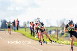 19.10.2024, Arcon, France (FRA): Ambroise Meunier (FRA) - Biathlon Samse Summer Tour, sprint, Arcon (FRA). www.nordicfocus.com. © Manzoni/NordicFocus. Every downloaded picture is fee-liable.