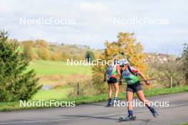 19.10.2024, Arcon, France (FRA): Coline Lanchais (FRA) - Biathlon Samse Summer Tour, sprint, Arcon (FRA). www.nordicfocus.com. © Manzoni/NordicFocus. Every downloaded picture is fee-liable.