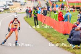 19.10.2024, Arcon, France (FRA): Maya Perrey (FRA) - Biathlon Samse Summer Tour, sprint, Arcon (FRA). www.nordicfocus.com. © Manzoni/NordicFocus. Every downloaded picture is fee-liable.