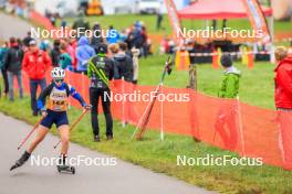 19.10.2024, Arcon, France (FRA): Enora Penalvert (FRA) - Biathlon Samse Summer Tour, sprint, Arcon (FRA). www.nordicfocus.com. © Manzoni/NordicFocus. Every downloaded picture is fee-liable.