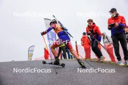 19.10.2024, Arcon, France (FRA): Timothee Lambert (FRA) - Biathlon Samse Summer Tour, sprint, Arcon (FRA). www.nordicfocus.com. © Manzoni/NordicFocus. Every downloaded picture is fee-liable.