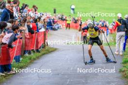 19.10.2024, Arcon, France (FRA): Eric Perrot (FRA) - Biathlon Samse Summer Tour, sprint, Arcon (FRA). www.nordicfocus.com. © Manzoni/NordicFocus. Every downloaded picture is fee-liable.