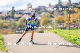 19.10.2024, Arcon, France (FRA): Antonin Guigonnat (FRA) - Biathlon Samse Summer Tour, sprint, Arcon (FRA). www.nordicfocus.com. © Manzoni/NordicFocus. Every downloaded picture is fee-liable.