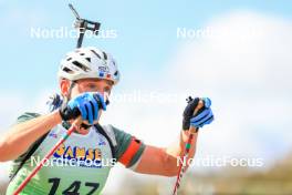 19.10.2024, Arcon, France (FRA): Fabien Claude (FRA) - Biathlon Samse Summer Tour, sprint, Arcon (FRA). www.nordicfocus.com. © Manzoni/NordicFocus. Every downloaded picture is fee-liable.