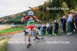 19.10.2024, Arcon, France (FRA): Rosalie Odile (FRA) - Biathlon Samse Summer Tour, sprint, Arcon (FRA). www.nordicfocus.com. © Manzoni/NordicFocus. Every downloaded picture is fee-liable.