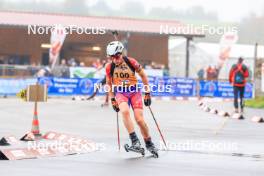 19.10.2024, Arcon, France (FRA): Noe Humbert (FRA) - Biathlon Samse Summer Tour, sprint, Arcon (FRA). www.nordicfocus.com. © Manzoni/NordicFocus. Every downloaded picture is fee-liable.