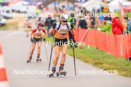 19.10.2024, Arcon, France (FRA): Chloe Vermeulen (FRA) - Biathlon Samse Summer Tour, sprint, Arcon (FRA). www.nordicfocus.com. © Manzoni/NordicFocus. Every downloaded picture is fee-liable.