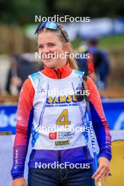 19.10.2024, Arcon, France (FRA): Canelle Midez (FRA) - Biathlon Samse Summer Tour, sprint, Arcon (FRA). www.nordicfocus.com. © Manzoni/NordicFocus. Every downloaded picture is fee-liable.