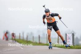 19.10.2024, Arcon, France (FRA): Yann Roguet (FRA) - Biathlon Samse Summer Tour, sprint, Arcon (FRA). www.nordicfocus.com. © Manzoni/NordicFocus. Every downloaded picture is fee-liable.