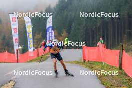 19.10.2024, Arcon, France (FRA): Paul Beauquis (FRA) - Biathlon Samse Summer Tour, sprint, Arcon (FRA). www.nordicfocus.com. © Manzoni/NordicFocus. Every downloaded picture is fee-liable.