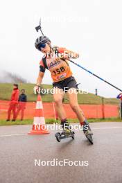 19.10.2024, Arcon, France (FRA): Charlie Burbaud (FRA) - Biathlon Samse Summer Tour, sprint, Arcon (FRA). www.nordicfocus.com. © Manzoni/NordicFocus. Every downloaded picture is fee-liable.