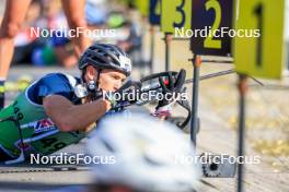 19.10.2024, Arcon, France (FRA): Emilien Claude (FRA) - Biathlon Samse Summer Tour, sprint, Arcon (FRA). www.nordicfocus.com. © Manzoni/NordicFocus. Every downloaded picture is fee-liable.