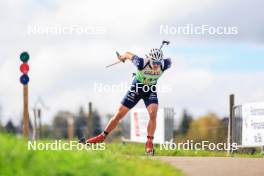 19.10.2024, Arcon, France (FRA): Emilien Jacquelin (FRA) - Biathlon Samse Summer Tour, sprint, Arcon (FRA). www.nordicfocus.com. © Manzoni/NordicFocus. Every downloaded picture is fee-liable.