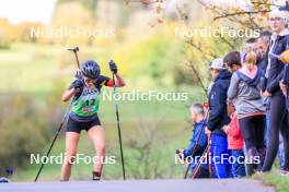 19.10.2024, Arcon, France (FRA): Marine Debloem (BEL) - Biathlon Samse Summer Tour, sprint, Arcon (FRA). www.nordicfocus.com. © Manzoni/NordicFocus. Every downloaded picture is fee-liable.