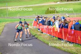 19.10.2024, Arcon, France (FRA): Camille Bened (FRA) - Biathlon Samse Summer Tour, sprint, Arcon (FRA). www.nordicfocus.com. © Manzoni/NordicFocus. Every downloaded picture is fee-liable.