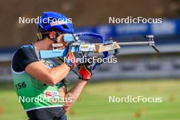 19.10.2024, Arcon, France (FRA): Oscar Lombardot (FRA) - Biathlon Samse Summer Tour, sprint, Arcon (FRA). www.nordicfocus.com. © Manzoni/NordicFocus. Every downloaded picture is fee-liable.