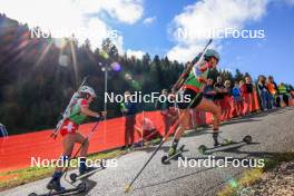 19.10.2024, Arcon, France (FRA): Ronja Rietveld (SUI) - Biathlon Samse Summer Tour, sprint, Arcon (FRA). www.nordicfocus.com. © Manzoni/NordicFocus. Every downloaded picture is fee-liable.