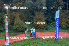 19.10.2024, Arcon, France (FRA): Nora Mengis (SUI) - Biathlon Samse Summer Tour, sprint, Arcon (FRA). www.nordicfocus.com. © Manzoni/NordicFocus. Every downloaded picture is fee-liable.