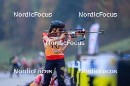 19.10.2024, Arcon, France (FRA): Zelie Pic (FRA) - Biathlon Samse Summer Tour, sprint, Arcon (FRA). www.nordicfocus.com. © Manzoni/NordicFocus. Every downloaded picture is fee-liable.