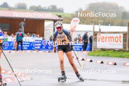 19.10.2024, Arcon, France (FRA): Romane Richard (FRA) - Biathlon Samse Summer Tour, sprint, Arcon (FRA). www.nordicfocus.com. © Manzoni/NordicFocus. Every downloaded picture is fee-liable.