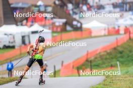 19.10.2024, Arcon, France (FRA): Quentin Caviglia (FRA) - Biathlon Samse Summer Tour, sprint, Arcon (FRA). www.nordicfocus.com. © Manzoni/NordicFocus. Every downloaded picture is fee-liable.