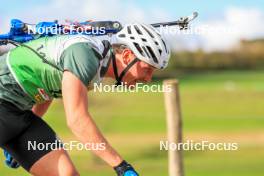 19.10.2024, Arcon, France (FRA): Fabien Claude (FRA) - Biathlon Samse Summer Tour, sprint, Arcon (FRA). www.nordicfocus.com. © Manzoni/NordicFocus. Every downloaded picture is fee-liable.