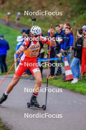 19.10.2024, Arcon, France (FRA): Parys Forner (FRA) - Biathlon Samse Summer Tour, sprint, Arcon (FRA). www.nordicfocus.com. © Manzoni/NordicFocus. Every downloaded picture is fee-liable.