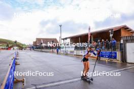 19.10.2024, Arcon, France (FRA): Charlie Fanjas-Claret (FRA) - Biathlon Samse Summer Tour, sprint, Arcon (FRA). www.nordicfocus.com. © Manzoni/NordicFocus. Every downloaded picture is fee-liable.