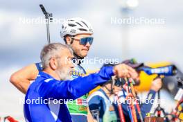 19.10.2024, Arcon, France (FRA): Emilien Jacquelin (FRA) - Biathlon Samse Summer Tour, sprint, Arcon (FRA). www.nordicfocus.com. © Manzoni/NordicFocus. Every downloaded picture is fee-liable.