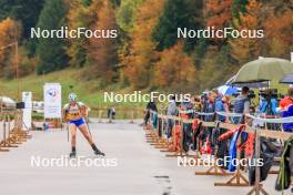 19.10.2024, Arcon, France (FRA): Nora Mengis (SUI) - Biathlon Samse Summer Tour, sprint, Arcon (FRA). www.nordicfocus.com. © Manzoni/NordicFocus. Every downloaded picture is fee-liable.