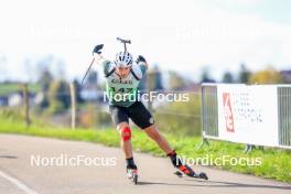 19.10.2024, Arcon, France (FRA): Fabien Claude (FRA) - Biathlon Samse Summer Tour, sprint, Arcon (FRA). www.nordicfocus.com. © Manzoni/NordicFocus. Every downloaded picture is fee-liable.