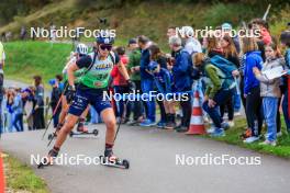 19.10.2024, Arcon, France (FRA): Chloe Chevalier (FRA) - Biathlon Samse Summer Tour, sprint, Arcon (FRA). www.nordicfocus.com. © Manzoni/NordicFocus. Every downloaded picture is fee-liable.