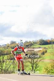 19.10.2024, Arcon, France (FRA): Max Bucher (FRA) - Biathlon Samse Summer Tour, sprint, Arcon (FRA). www.nordicfocus.com. © Manzoni/NordicFocus. Every downloaded picture is fee-liable.