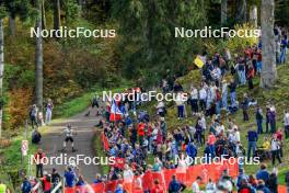 19.10.2024, Arcon, France (FRA): Sebastien Mahon (FRA) - Biathlon Samse Summer Tour, sprint, Arcon (FRA). www.nordicfocus.com. © Manzoni/NordicFocus. Every downloaded picture is fee-liable.