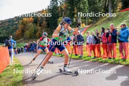 19.10.2024, Arcon, France (FRA): Camille Bened (FRA) - Biathlon Samse Summer Tour, sprint, Arcon (FRA). www.nordicfocus.com. © Manzoni/NordicFocus. Every downloaded picture is fee-liable.