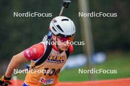 19.10.2024, Arcon, France (FRA): Noe Humbert (FRA) - Biathlon Samse Summer Tour, sprint, Arcon (FRA). www.nordicfocus.com. © Manzoni/NordicFocus. Every downloaded picture is fee-liable.