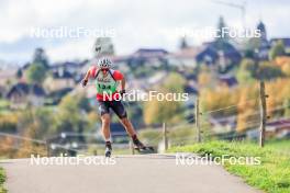 19.10.2024, Arcon, France (FRA): Adrien Baylac (FRA) - Biathlon Samse Summer Tour, sprint, Arcon (FRA). www.nordicfocus.com. © Manzoni/NordicFocus. Every downloaded picture is fee-liable.