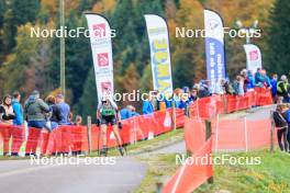 19.10.2024, Arcon, France (FRA): Paula Botet (FRA) - Biathlon Samse Summer Tour, sprint, Arcon (FRA). www.nordicfocus.com. © Manzoni/NordicFocus. Every downloaded picture is fee-liable.