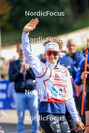 19.10.2024, Arcon, France (FRA): Lou Jeanmonnot (FRA) - Biathlon Samse Summer Tour, sprint, Arcon (FRA). www.nordicfocus.com. © Manzoni/NordicFocus. Every downloaded picture is fee-liable.