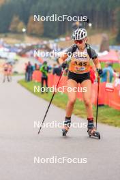 19.10.2024, Arcon, France (FRA): Ninon Duvillard (FRA) - Biathlon Samse Summer Tour, sprint, Arcon (FRA). www.nordicfocus.com. © Manzoni/NordicFocus. Every downloaded picture is fee-liable.