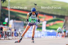 19.10.2024, Arcon, France (FRA): Louise Roguet (FRA) - Biathlon Samse Summer Tour, sprint, Arcon (FRA). www.nordicfocus.com. © Manzoni/NordicFocus. Every downloaded picture is fee-liable.