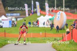 19.10.2024, Arcon, France (FRA): Romane Richard (FRA) - Biathlon Samse Summer Tour, sprint, Arcon (FRA). www.nordicfocus.com. © Manzoni/NordicFocus. Every downloaded picture is fee-liable.