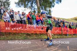 19.10.2024, Arcon, France (FRA): Paul Stalder (SUI) - Biathlon Samse Summer Tour, sprint, Arcon (FRA). www.nordicfocus.com. © Manzoni/NordicFocus. Every downloaded picture is fee-liable.