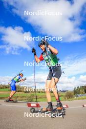 19.10.2024, Arcon, France (FRA): Emilien Boyer (FRA) - Biathlon Samse Summer Tour, sprint, Arcon (FRA). www.nordicfocus.com. © Manzoni/NordicFocus. Every downloaded picture is fee-liable.