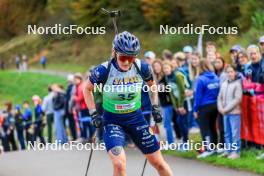 19.10.2024, Arcon, France (FRA): Lou Jeanmonnot (FRA) - Biathlon Samse Summer Tour, sprint, Arcon (FRA). www.nordicfocus.com. © Manzoni/NordicFocus. Every downloaded picture is fee-liable.