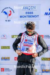 19.10.2024, Arcon, France (FRA): Eric Perrot (FRA) - Biathlon Samse Summer Tour, sprint, Arcon (FRA). www.nordicfocus.com. © Manzoni/NordicFocus. Every downloaded picture is fee-liable.