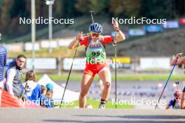 19.10.2024, Arcon, France (FRA): Marie Hericher (FRA) - Biathlon Samse Summer Tour, sprint, Arcon (FRA). www.nordicfocus.com. © Manzoni/NordicFocus. Every downloaded picture is fee-liable.